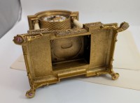 Schmid винтажные каминные часы в стиле Ампир (A961)