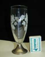 Бокал хрустальный винтажный Виноград (W051)