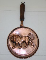 Сковорода декоративная винтажная Лев (X299)
