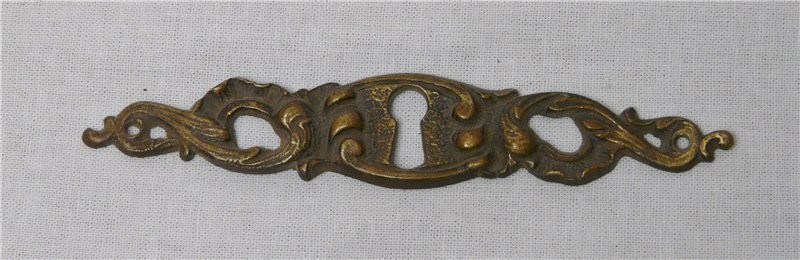 Накладка на замок мебели старинная (L232)