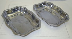 Guy Degrenne лотки подставки винтажные 2 шт. (Y738)