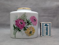 Limoges винтажная вазочка Хризантемы (B057)