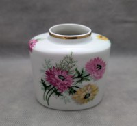 Limoges винтажная вазочка Хризантемы (B057)