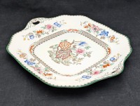 Spode винтажное десертное блюдо Китайская роза (B157)