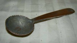 Медная мерная ложка  (H006)