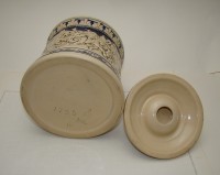 Банка с крышкой винтажная (A371)
