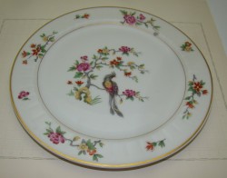 Haviland Limoges тарелка винтажная Птица (A666)