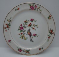 Haviland Limoges тарелка винтажная Птица (A666)