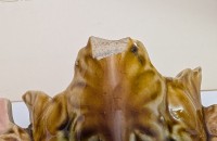 Вазы Ар Нуво старинная майолика 2 шт. (A963)