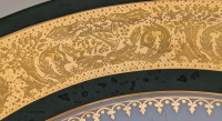 Limoges винтажная тарелка Цветы (B158)