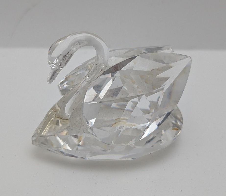 Swarovski хрустальная фигурка Лебедь (B255)