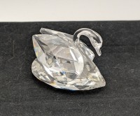 Swarovski хрустальная фигурка Лебедь (B255)