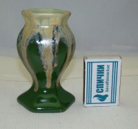 Tulin вазочка керамическая старинная Ар Нуво (Y937)