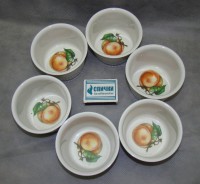 Villeroy & Boch формочки для пудинга, соуса 6 шт. с подставкой (M093)