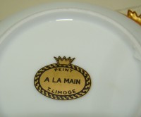Limoges ваза - фруктовница старинная Ангел (A667)