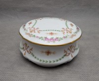 Limoges шкатулка фарфоровая винтажная (B059)