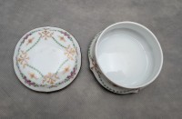 Limoges шкатулка фарфоровая винтажная (B059)