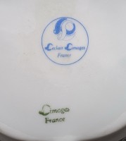 Limoges шкатулка фарфоровая винтажная (B059)