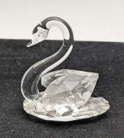 Swarovski хрустальная фигурка Лебедь (B256)
