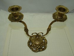 Подсвечник канделябр на две свечи (P943)