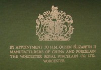 Royal Worcester набор фарфоровых лоточков (X785)