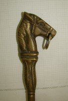 Рожок для обуви бронзовый Лошадь (Z038)