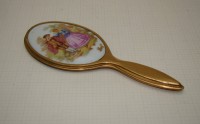 Limoges зеркальце маленькое винтажное (A373)