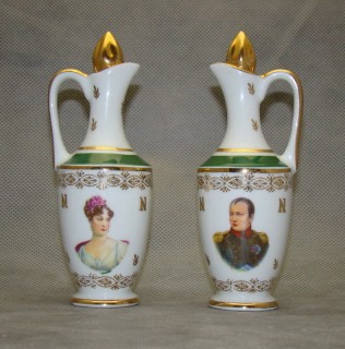 Limoges винтажная наполеоника пара кувшинчиков круэтов (A570)