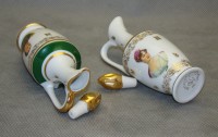 Limoges винтажная наполеоника пара кувшинчиков круэтов (A570)