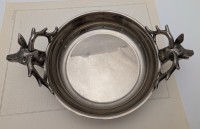 Блюдо винтажное Олени (A865)