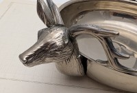 Блюдо винтажное Олени (A865)