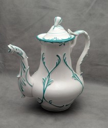 Кофейник чайник старинный конца 19 начала 20 века (B257)