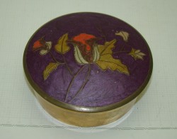 Шкатулка круглая (P788)