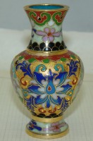 Вазочка маленькая клуазоне (W197)