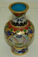 Вазочка маленькая клуазоне (W197)