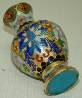 Вазочка маленькая клуазоне (W197)