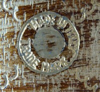 Поднос флорентийский винтажный (M484)