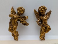 Ангелы 2 шт. винтажное настенное украшение (A866)