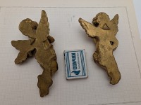 Ангелы 2 шт. винтажное настенное украшение (A866)