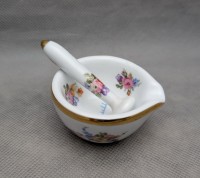 Baudour ступка аптечная старинная (B061)