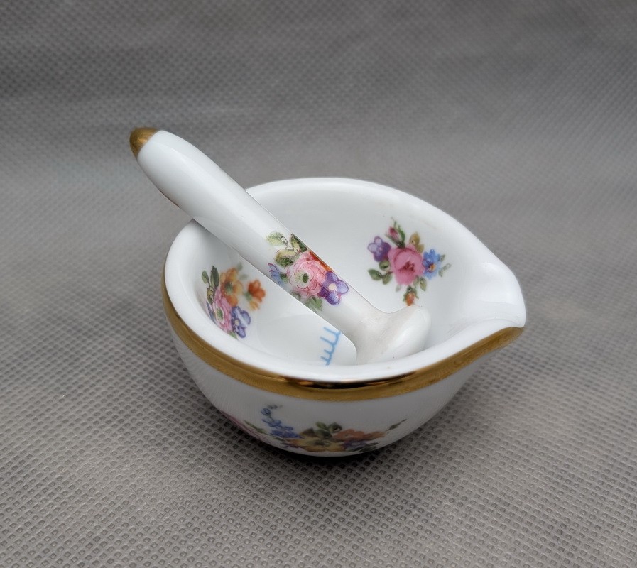 Baudour ступка аптечная старинная (B061)