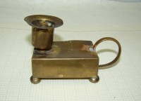 Спичечница - подсвечник старинный (P945)