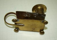 Спичечница - подсвечник старинный (P945)