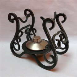 Подставка со спиртовкой под бокал для приготовления глинтвейна (J901)