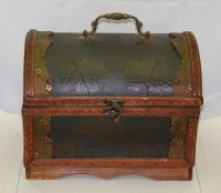 Сундучок - саквояж винтажный (Y546)