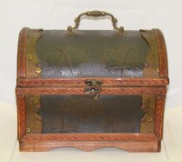 Сундучок - саквояж винтажный (Y546)