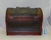 Сундучок - саквояж винтажный (Y546)