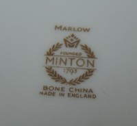 Minton блюдечки лоточки фарфоровые винтажные 2 шт. (M290)
