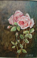 Картина винтажная Розы (M387)