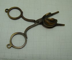 Ножницы для фитиля старинные (R647)